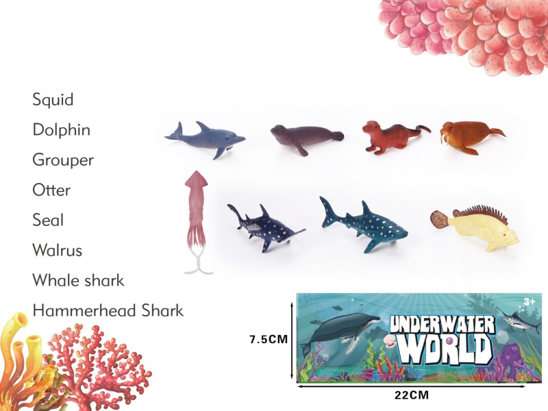 Marine Life (8Pcs)