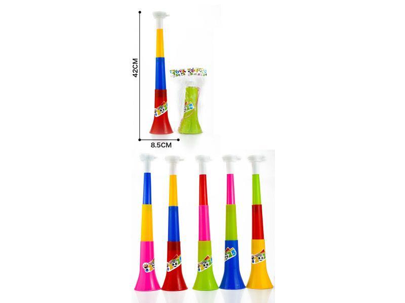 Three-Section Horn With A Rope