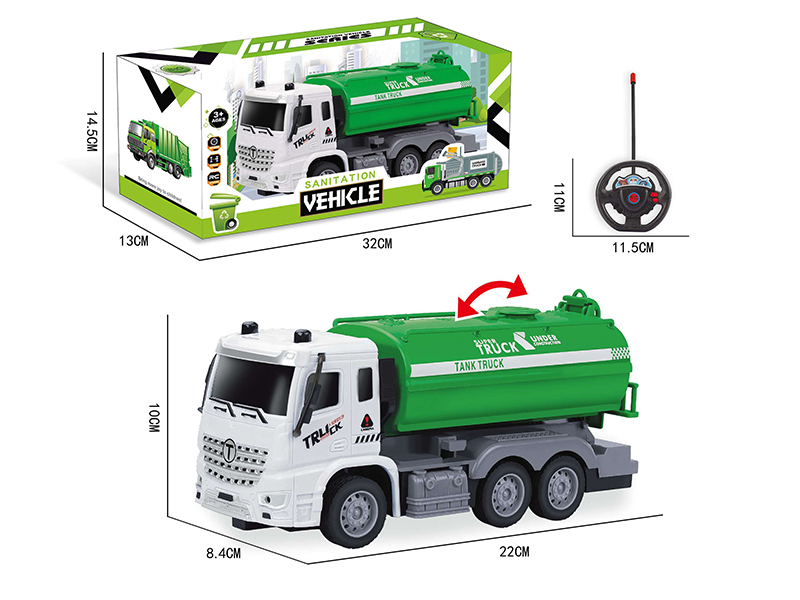 1:30 2CH Remote Control Sprinkling Truck