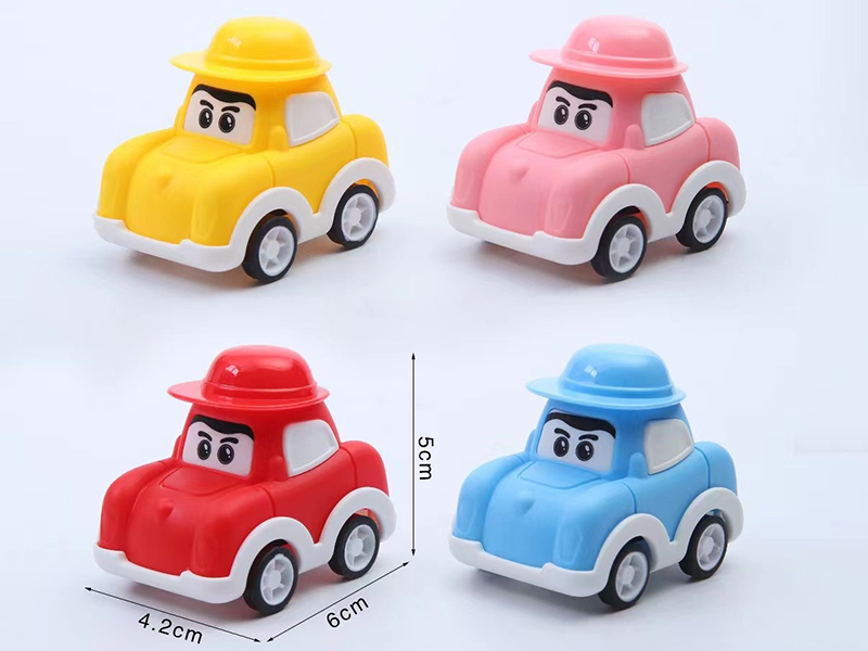 Pull Back Cartoon Car