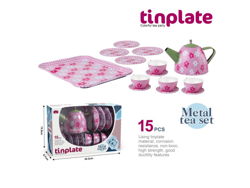 Tinplate Teapot: Plum Blossom