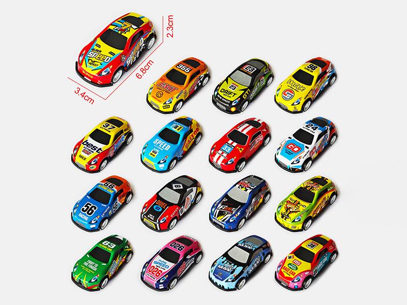 Pull Back Iron Sports Car(1PCS)