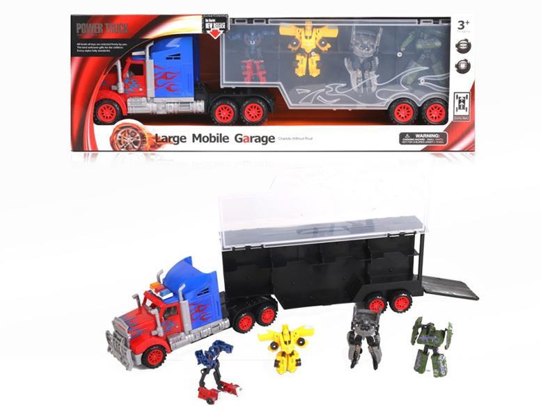 Friction Storage Container Truck With 4 tTransforming Robot