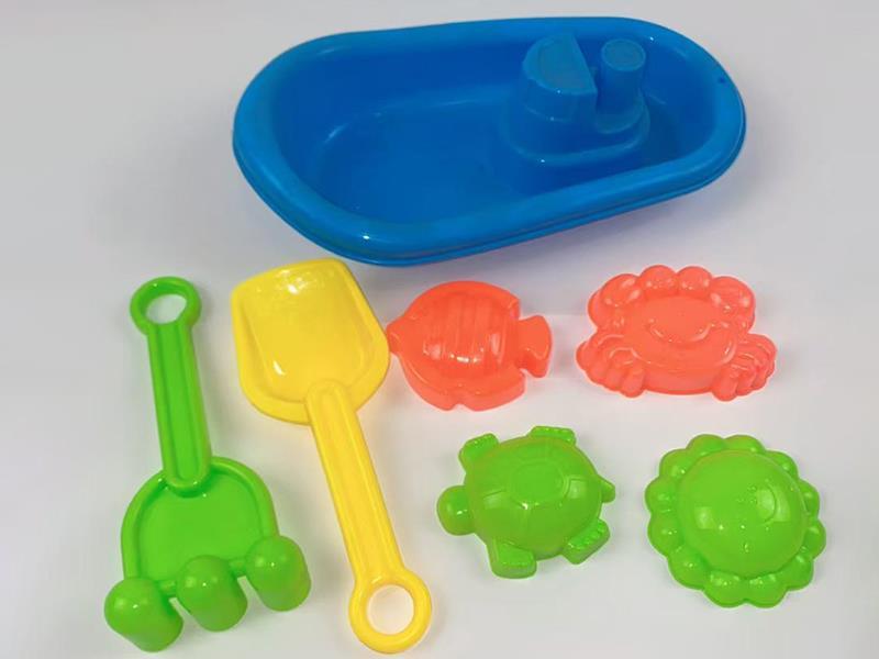 Beach Toys Boat Set 7pcs