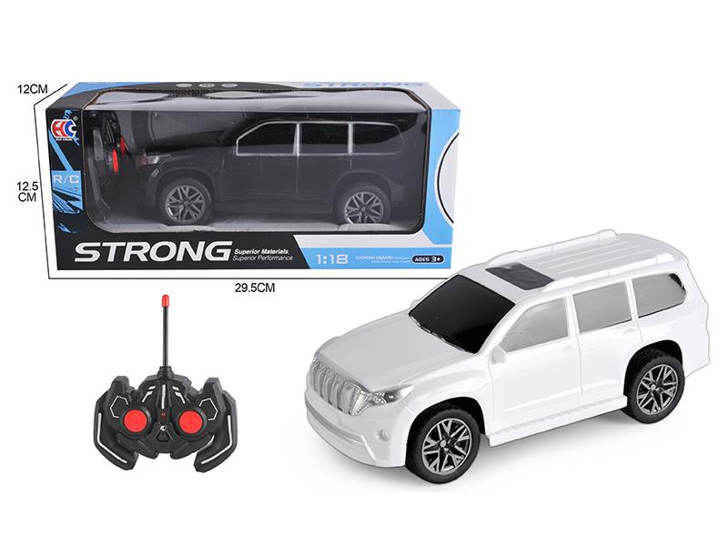 1:18 Prado 4-Channel Remote Control Car