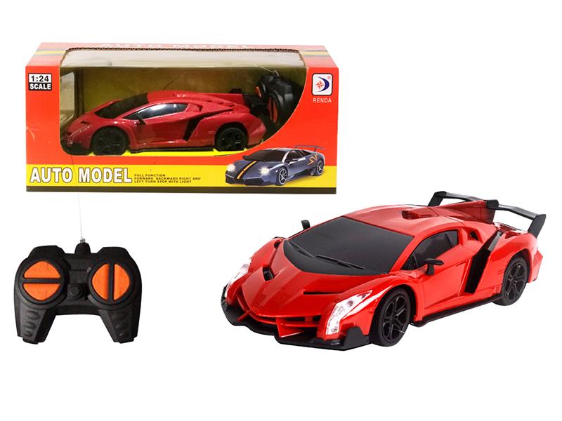 1:24 Remote Control Simulated Sports Car With Flash Lights
