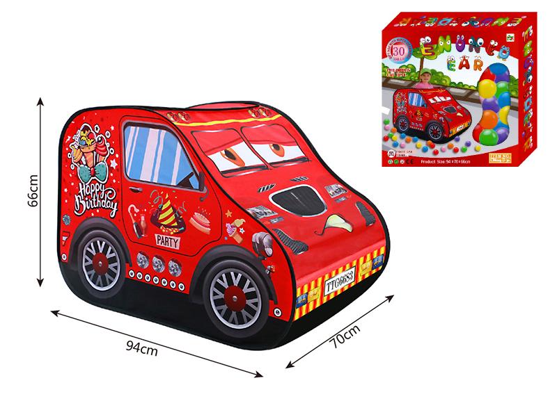 Children Parade Float Tent + 30 Balls