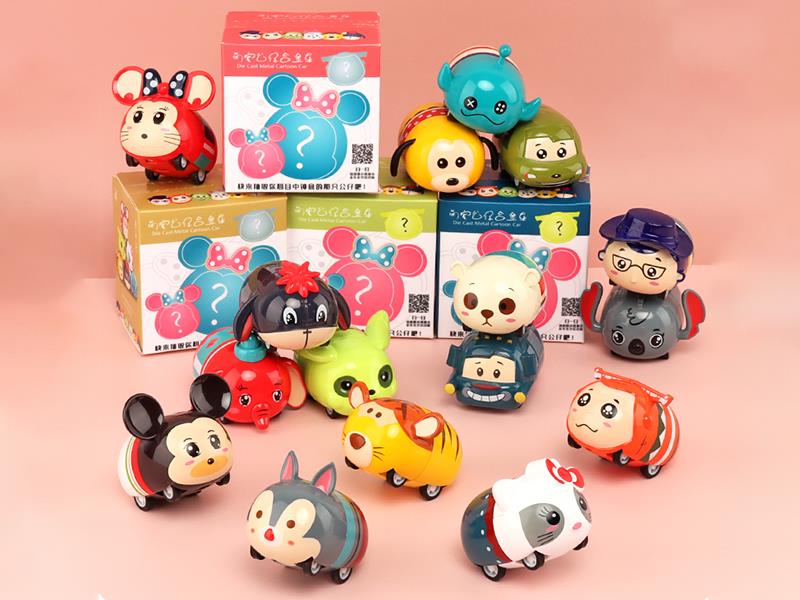 Cartoon Alloy Car Blind Box