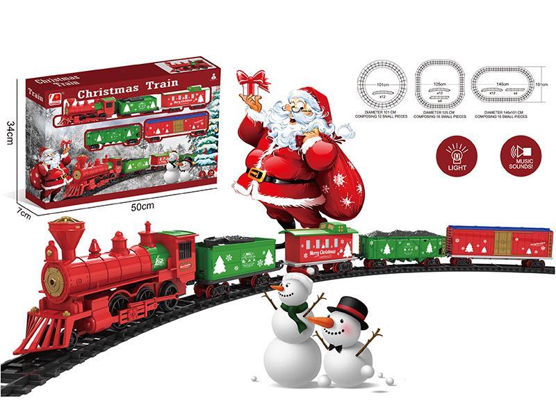 Christmas B/O Rail Train