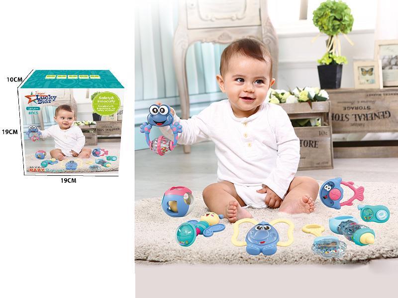 Baby Rattle 8pcs
