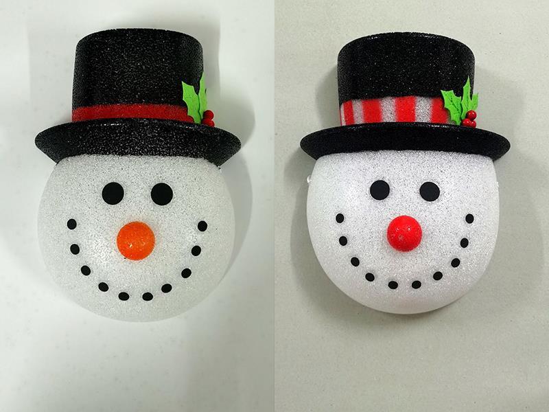 Snowman Christmas Lampshade