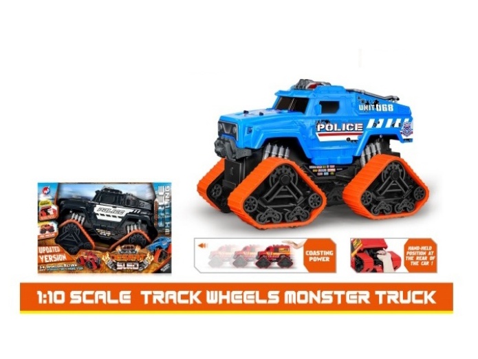 1:10 Hot Wheels Police Car Inertia Car