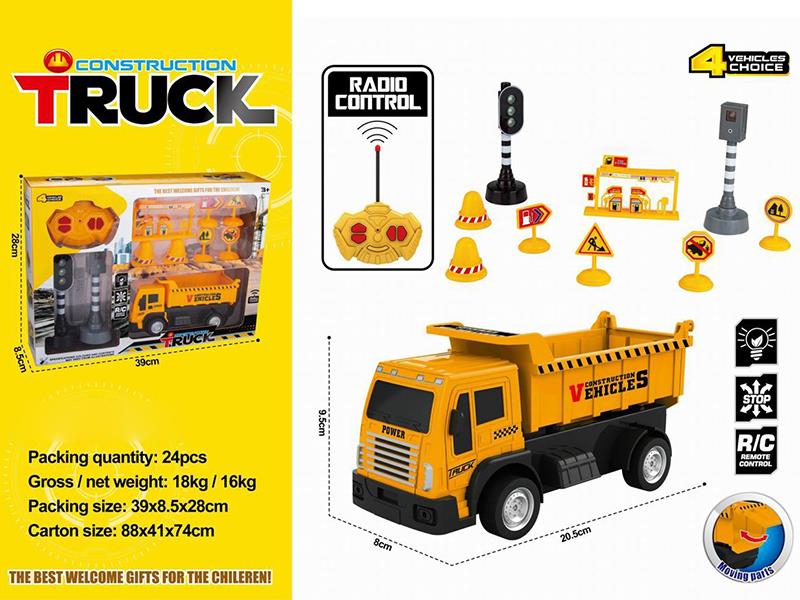 Remote Control Engineering Truck(Not Included Batteries)