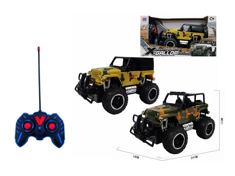 4-Channel Remote Control Wrangler Camouflage Off-Road Vehicle