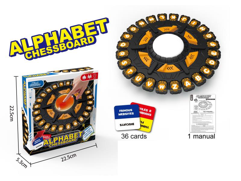 A 24-Key Letter Board Game