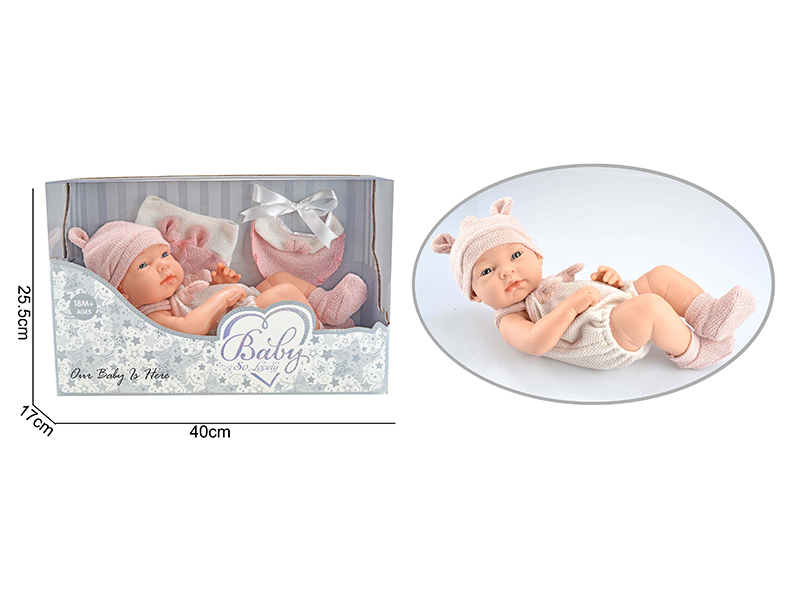 15-Inch Newborn Doll With Accessories