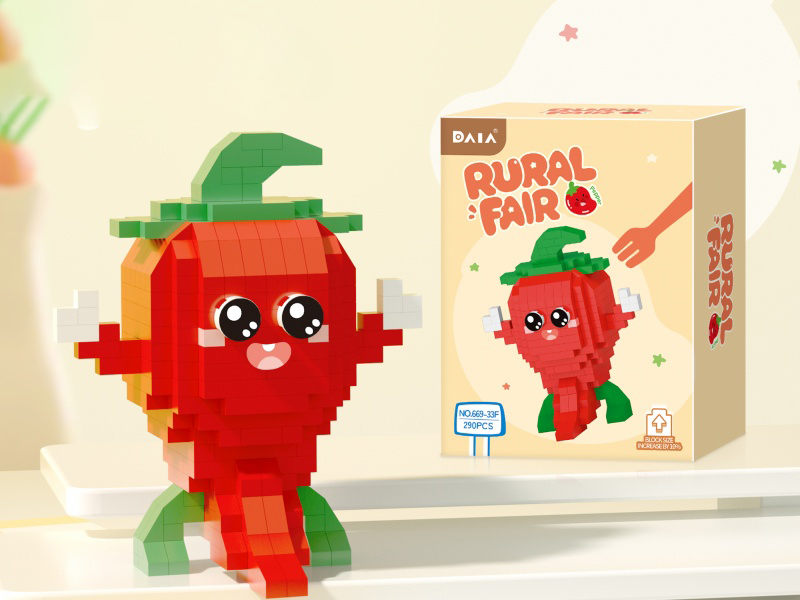 Building Blocks: Vegetables - Peppers 290 Pcs