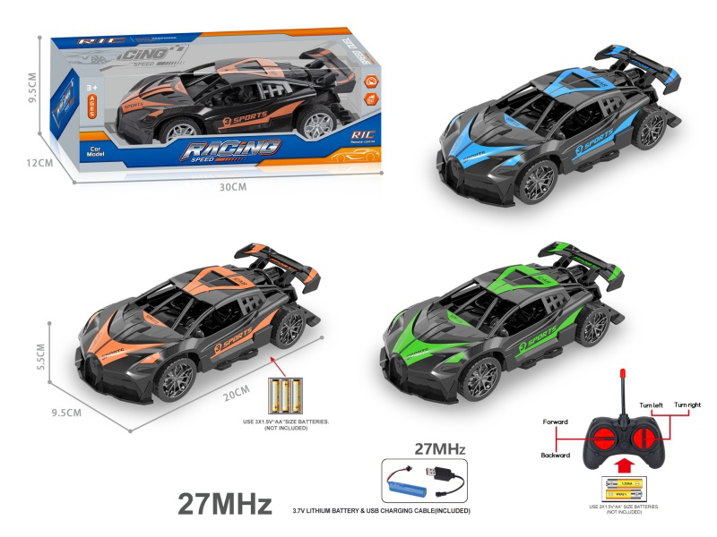 27Mhz 1:18 4CH Remote Control Bugatti Car(Included Batteries)