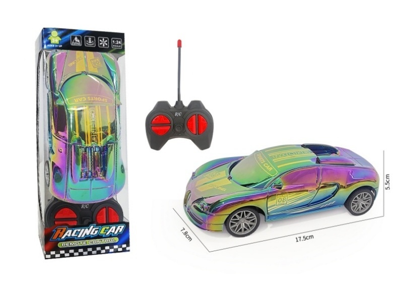 1:24 UV-Coated 4CH Remote Control Car Bujiadi Is Not Electrified