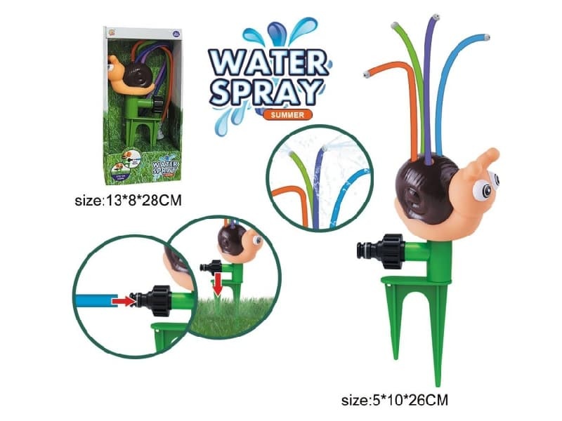 Outdoor Sprinkler Games Snail