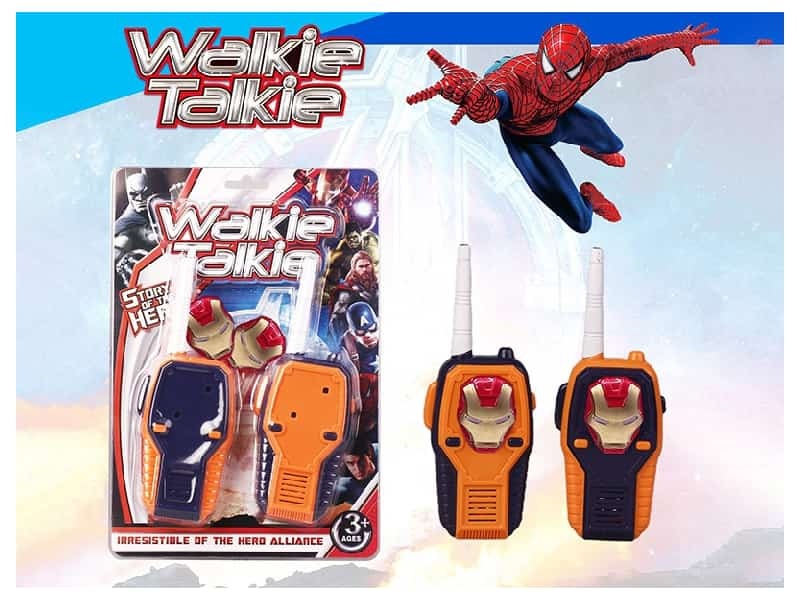 3D Head Iron Man Interphone Toy