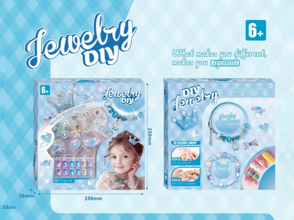 Pandora Necklace, Ring, Nail Set