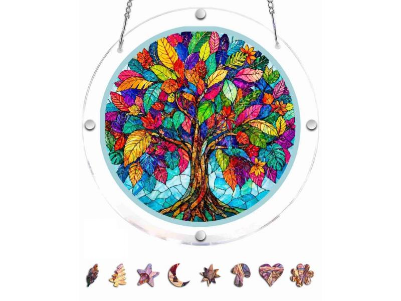 8.2-Inch Acrylic Jigsaw Puzzle