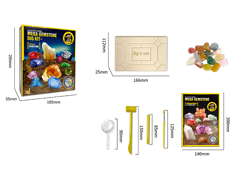 Gemstone Archaeological Dig Set