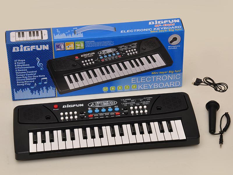 37Keys Electronic Organ With Microphone ,USB Line