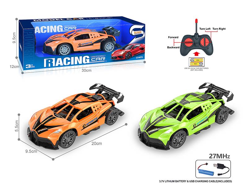 27Mhz 1:18 4-Channel Remote Control Bugatti Racing Car(Included Batteries)