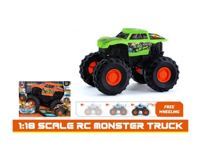 1:18 Wind And Fire Wheel Short Truck Inertia Car