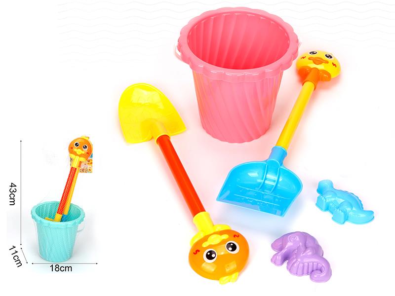 5PCS Medium Sand Bucket Set