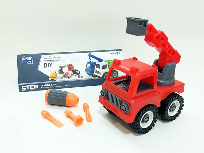 DIY Assembly Fire Engine Series