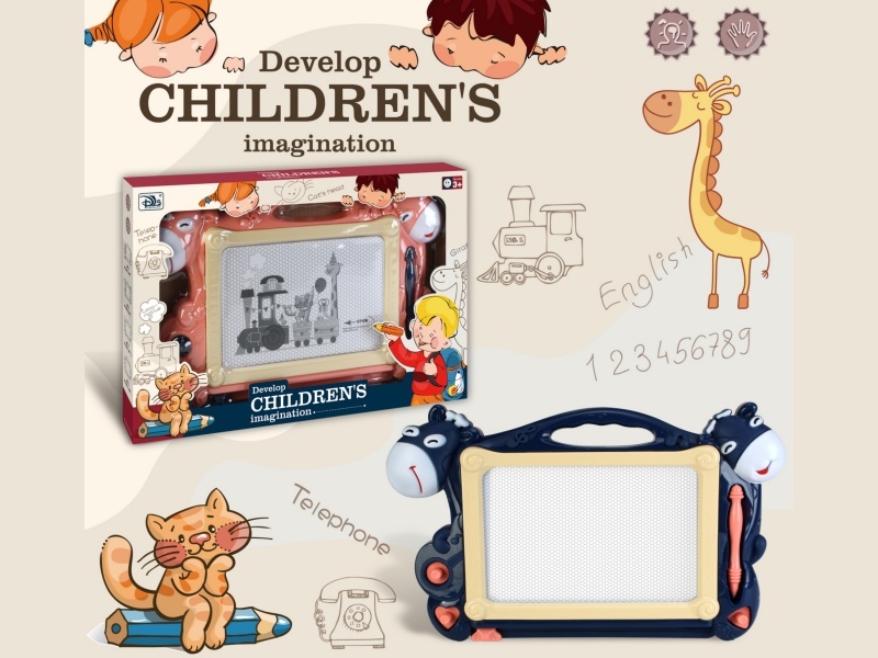 Katonlu Magnetic Black And White Drawing Board