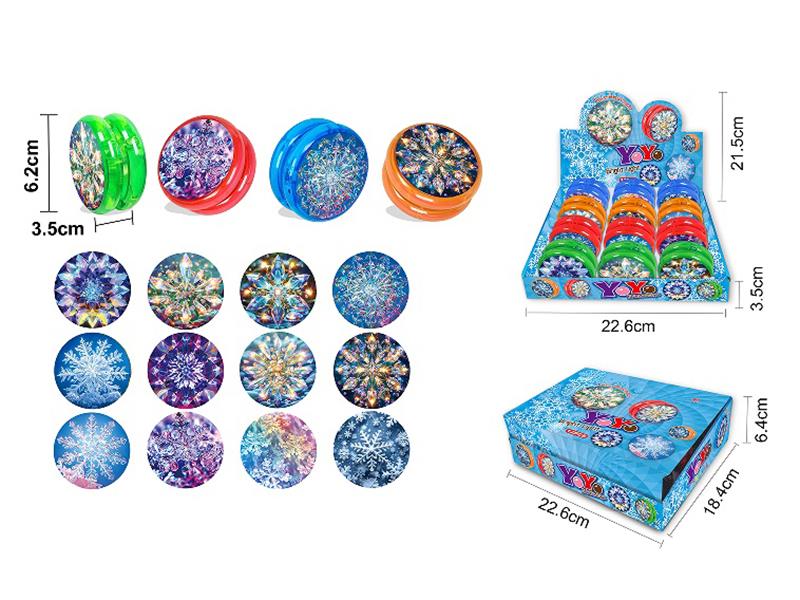 Snowflake Series Super-Fast Clutch Yo-Yo Ball