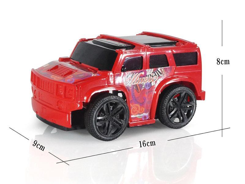 Q Version Friction Car