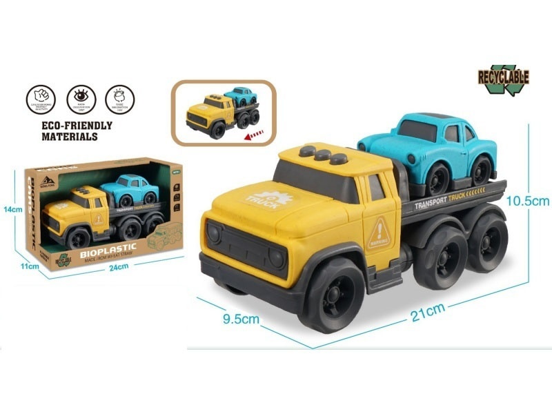 Lighting And Sound - Wheat Straw Materials - Trailer Flatbed Transporter