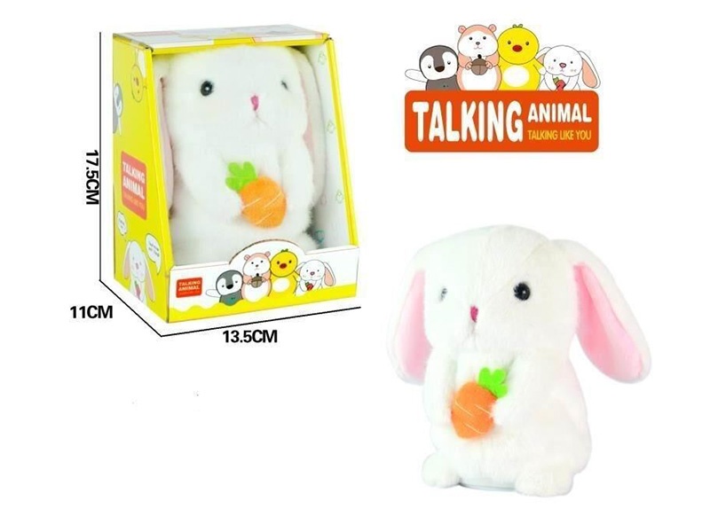 Talking Animal Doll - Rabbit