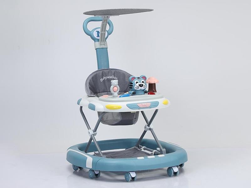 Baby Walker With Sunshade And Foot Mat
