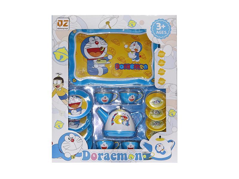 Tinplate Tea Set - Doraemon