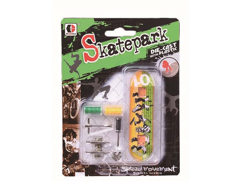 DIY Alloy Finger Skateboard