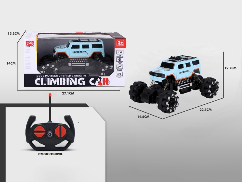 1:18 Bay Color Remote Control Climbing Car