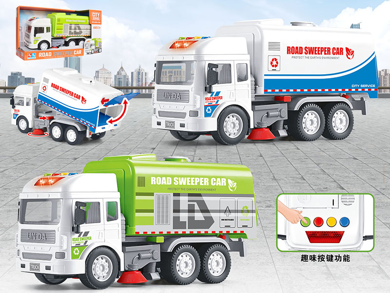 Friction Road Sweeper