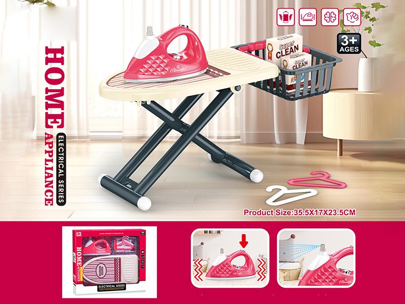 Electric Iron Ironing Board Set
