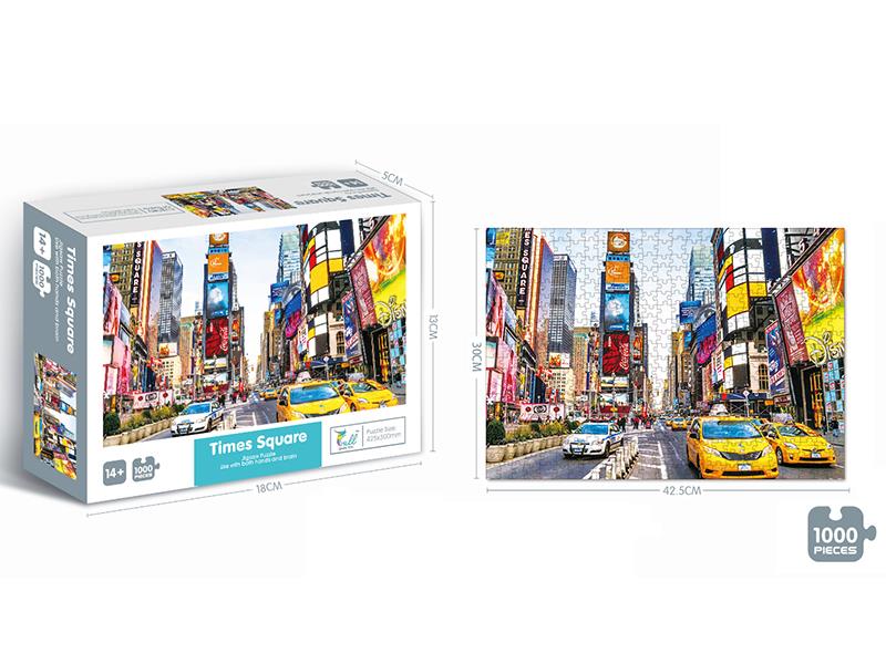 1000PCS Times Square Puzzle