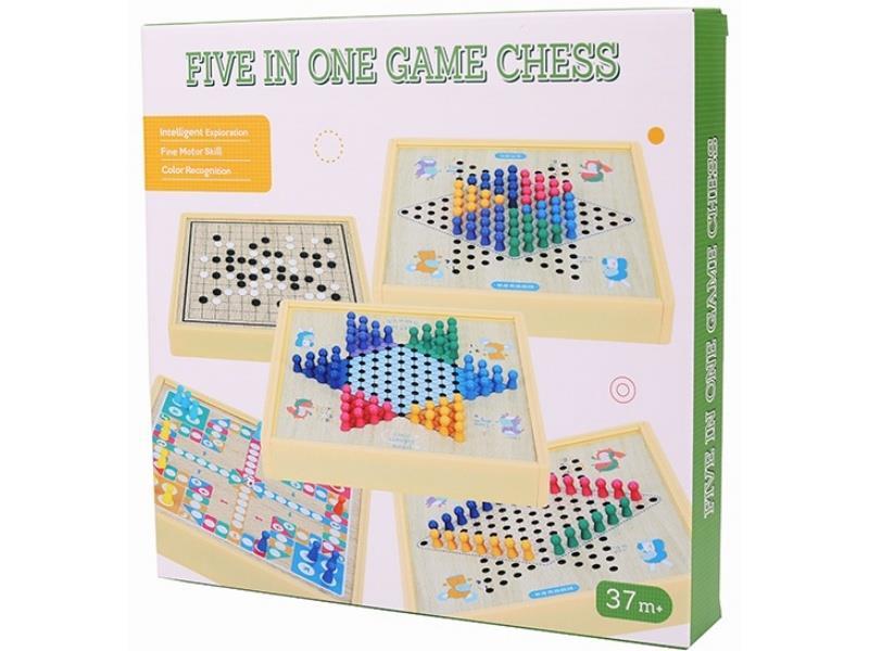 Five In One Game Chess（B)