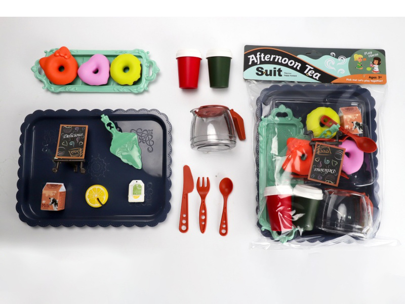 Tea Tableware, Pastries And Desserts Series
