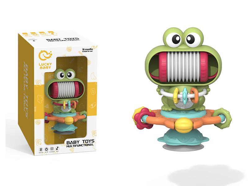 Puzzle Feeding Artifact Baby Dining Table Rattle