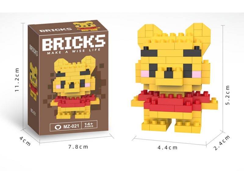 Building Blocks: 108 Small Figurines