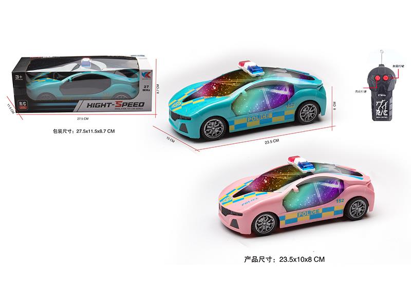 1:18 2CH Remote Control BMW Police Car With 3D Lights